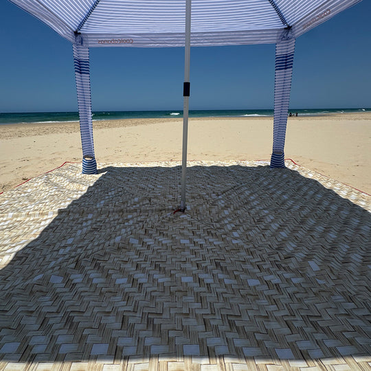 Large Beach Mat Bamboo banner